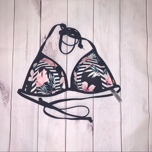 ♡ Victoria Secret Floral Striped Swim ♡